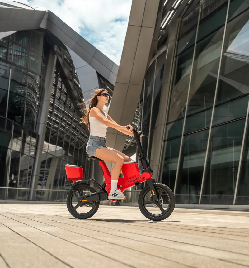 Sunburst Red Electric Exercise Bike