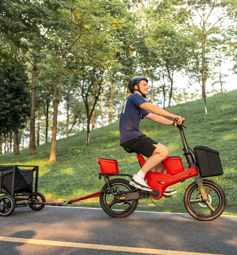Sunburst Red Electric Exercise Bike